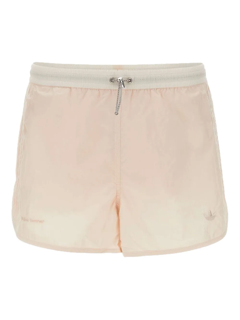 embroidered-logo shorts