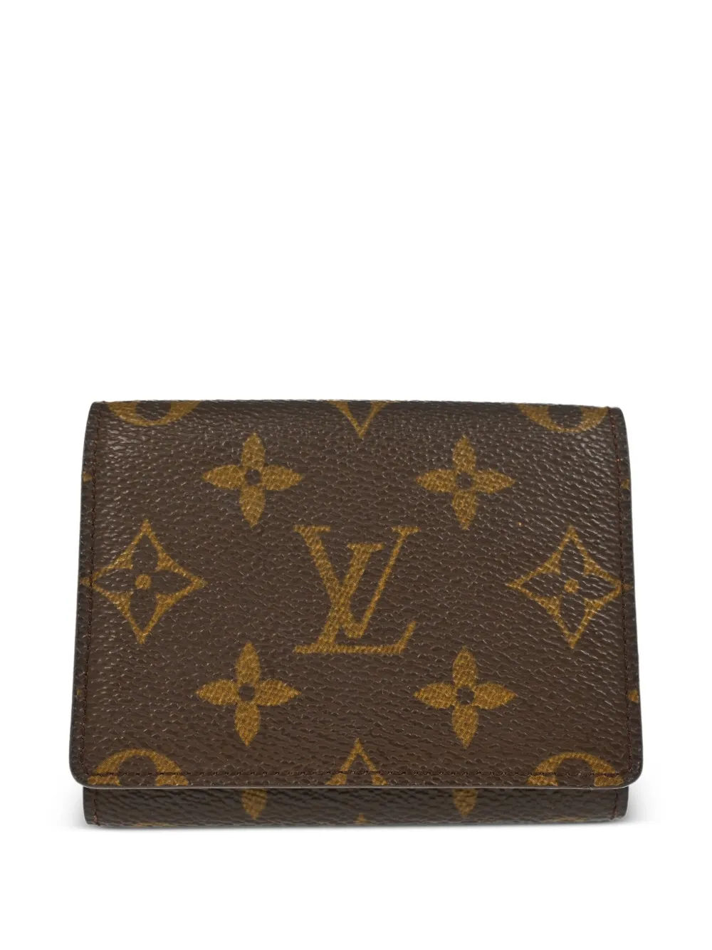 Louis Vuitton Pre-Owned 2000 Enveloppe cardcase | Brown | Image 1
