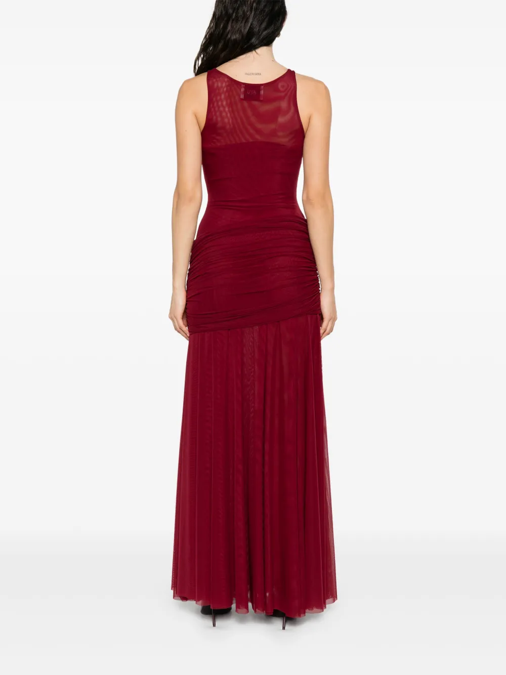 Atu Body Couture layered mesh dress Rood