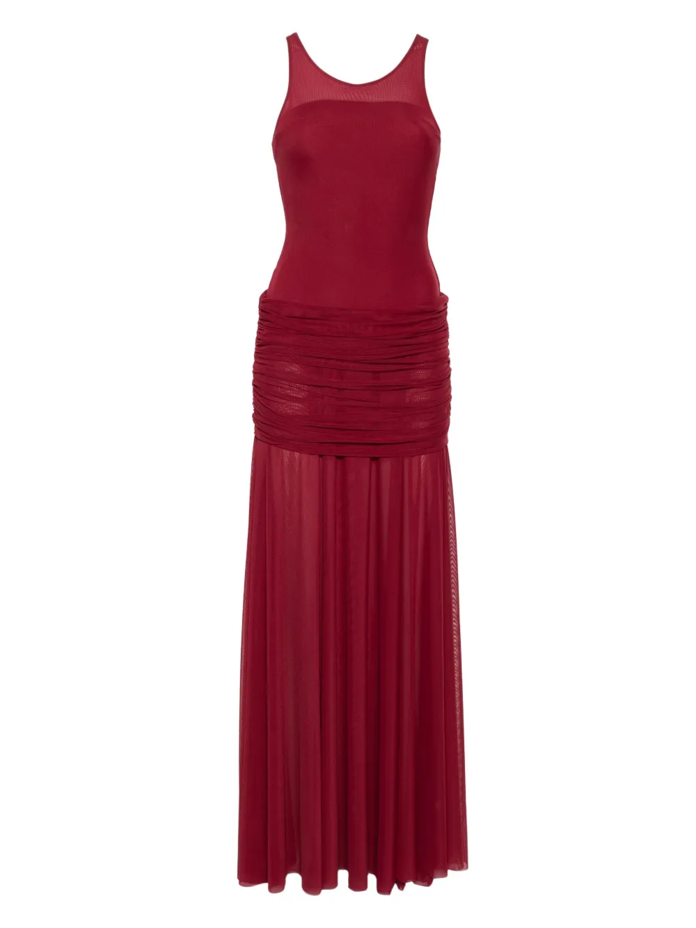 Atu Body Couture layered mesh dress Rood