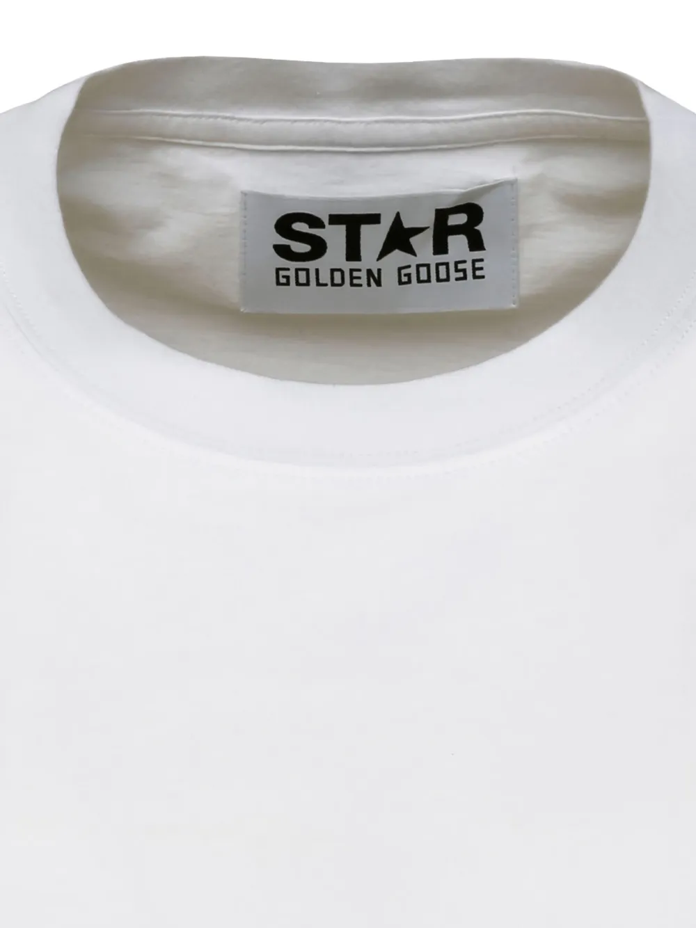 Golden Goose T-shirt met sterrenprint Wit