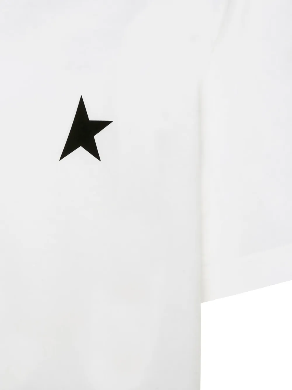 Golden Goose T-shirt met sterrenprint Wit