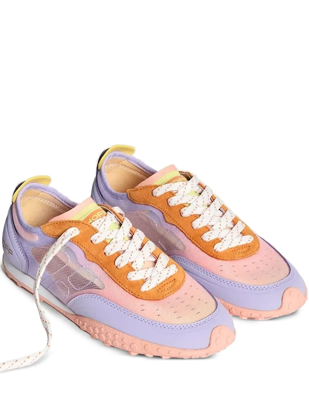 Hoff mesh-panel sneakers Purple