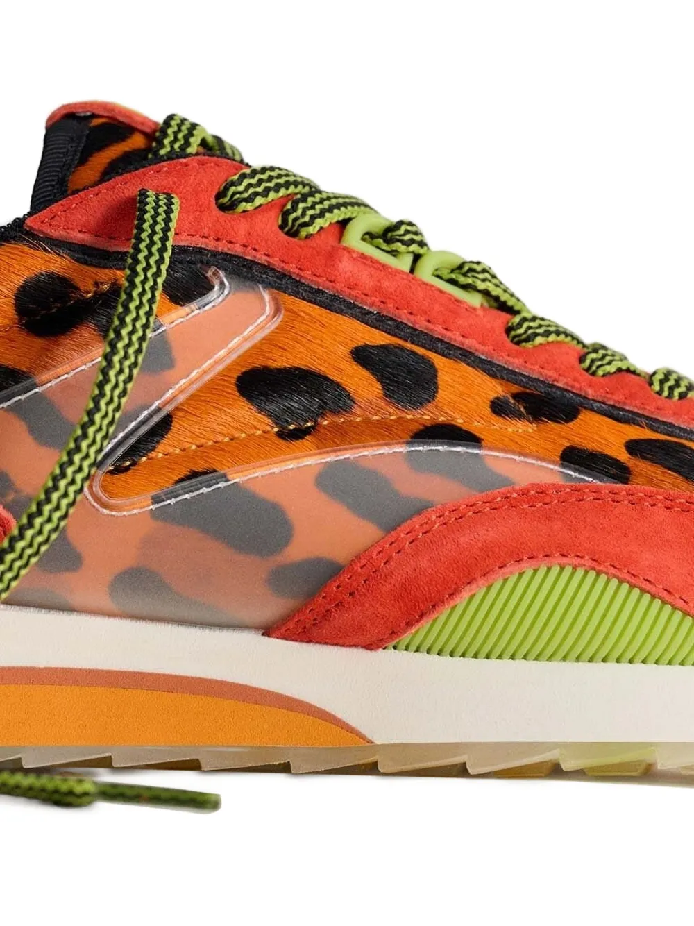 Hoff Sneakers met vlakken - Oranje