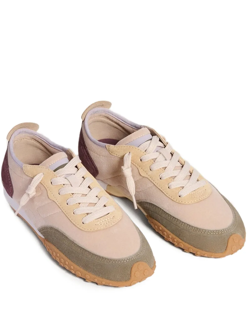 Hoff quilted panel sneakers Roze