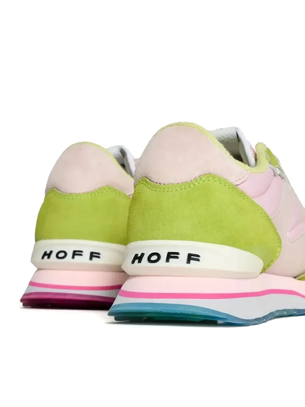 Hoff Ombre low-top sneakers met vlakken Groen