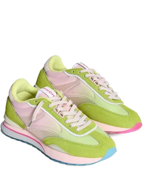 Hoff ombre panelled low-top sneakers