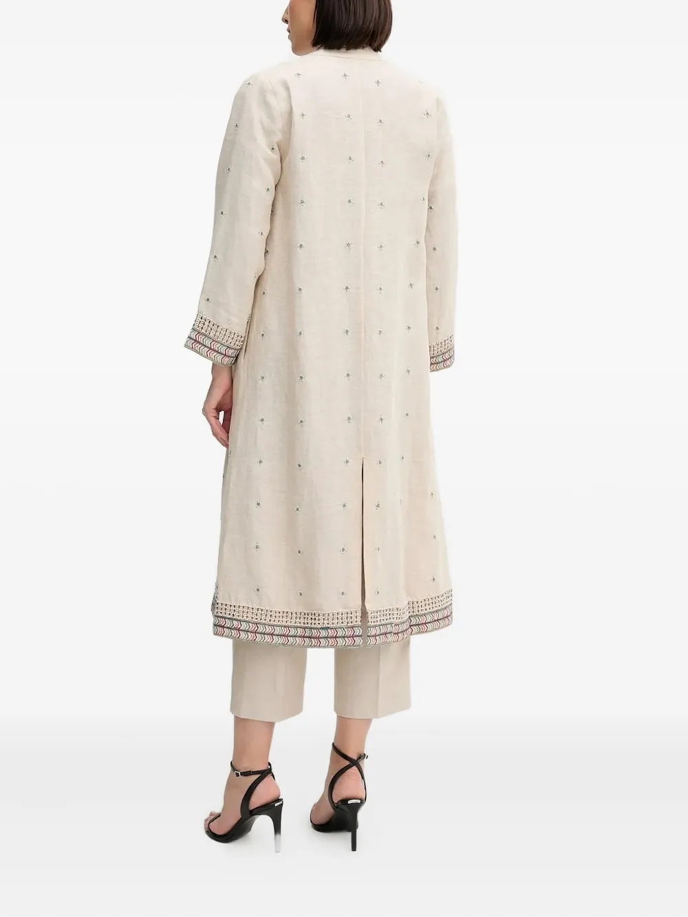 Hoss Intropia embroidered beaded-trim top | Tunic Tops & Kaftans | Image 2