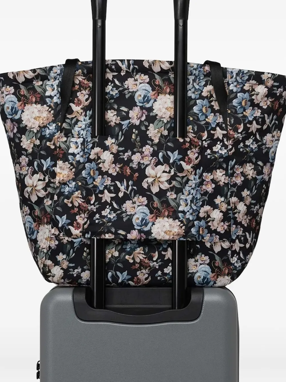 Herschel Supply Co. Shopper met bloemenprint Zwart