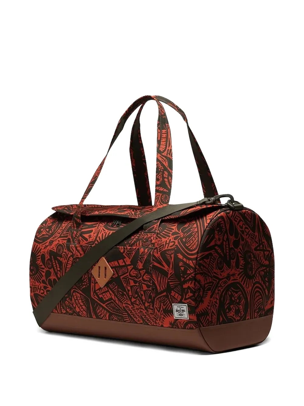 Herschel Supply Co. Reistas met grafische print Rood