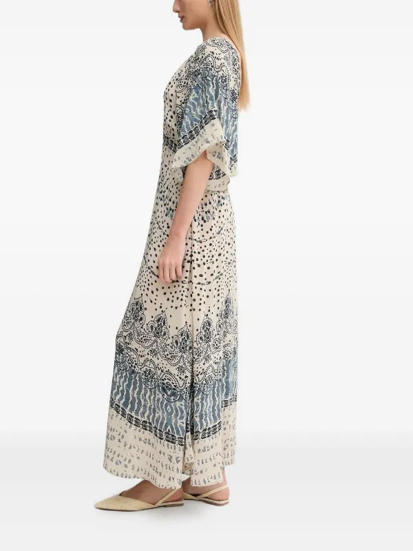 Hoss Intropia Vestido Largo Amelia Neutro FARFETCH PE