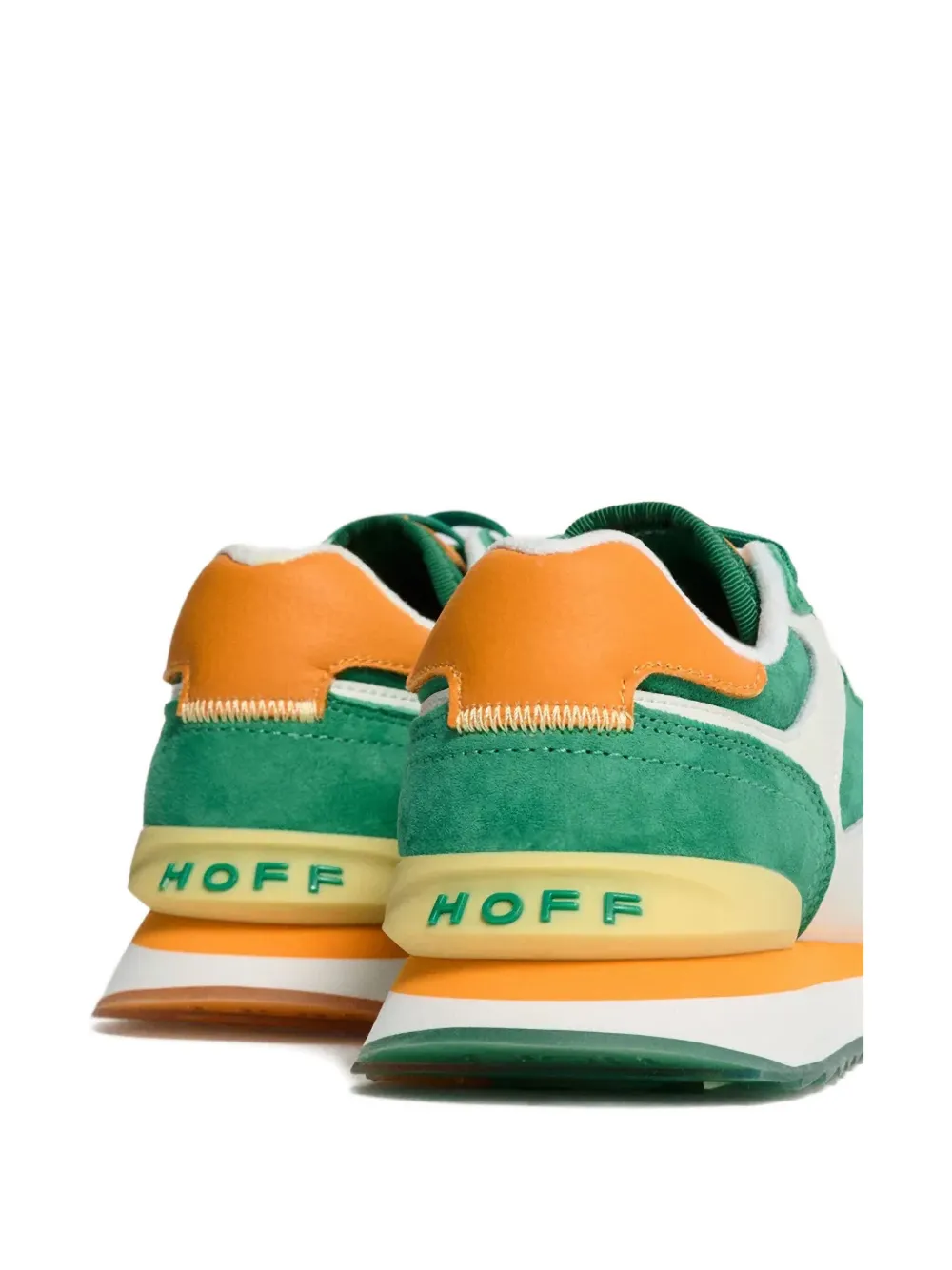 Hoff Virdis sneakers met suède vlakken - Groen