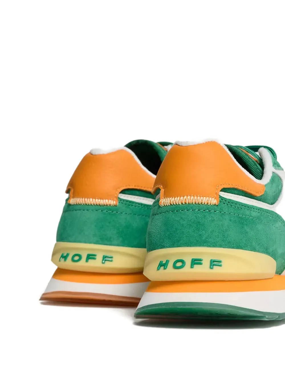 Hoff Viridis suede sneakers Green
