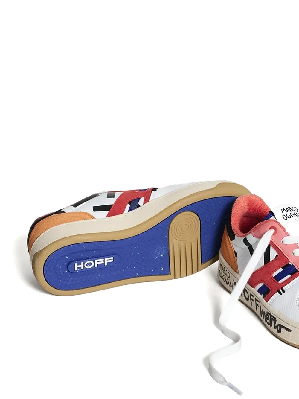 Hoff x Marco Oggian graphic sneakers White