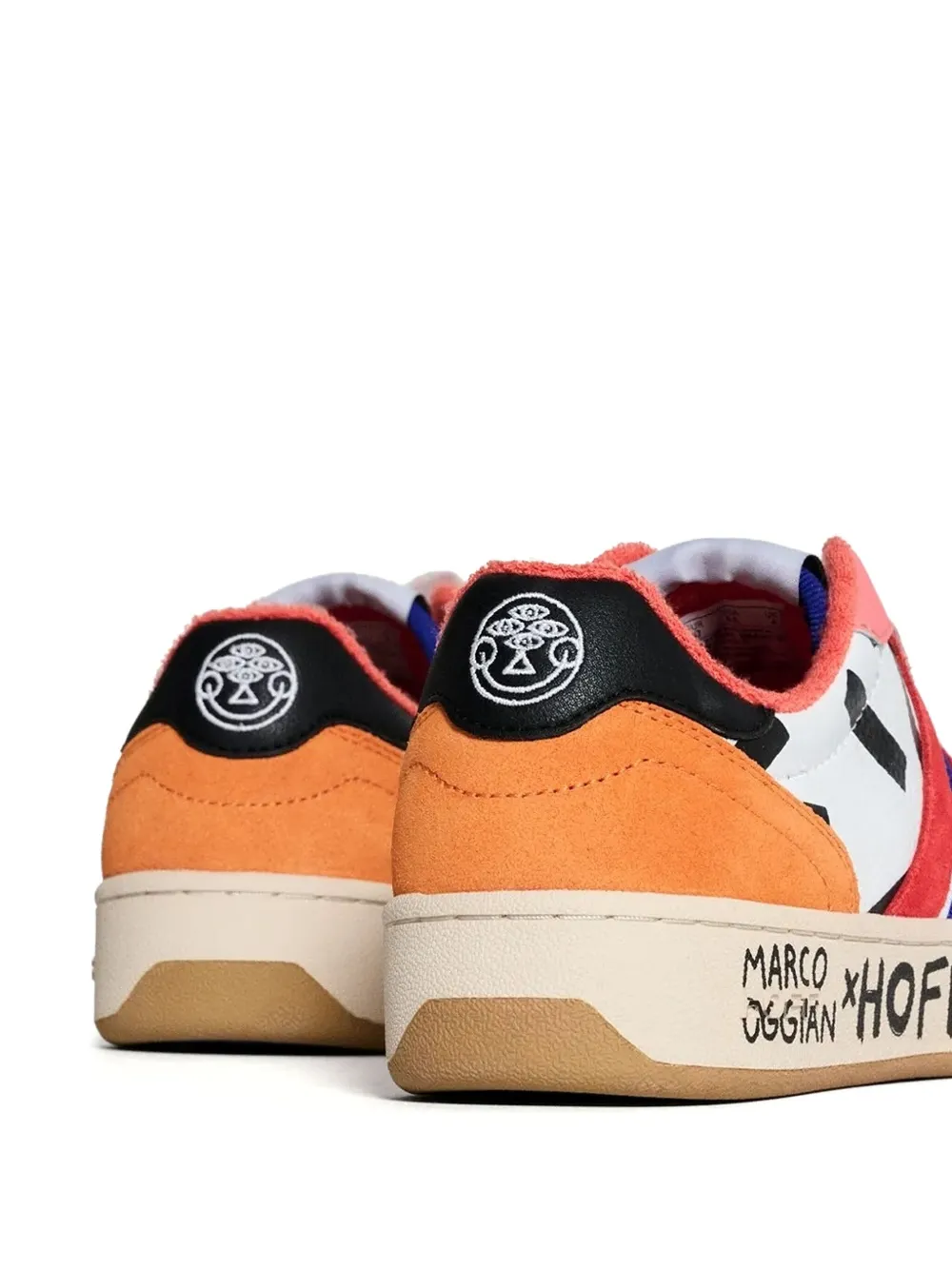 Hoff x Marco Oggian graphic sneakers White