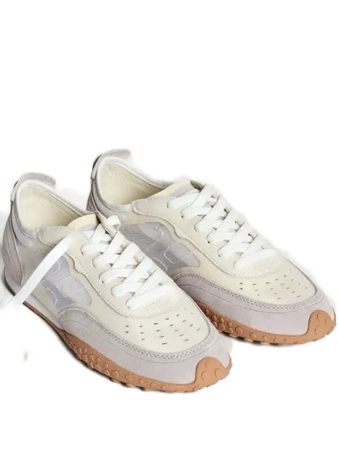 Hoff Mockingbird suede-leather mesh sneakers