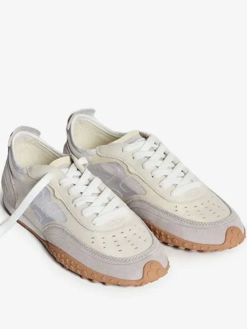 Hoff Mockingbird suede-leather mesh sneakers