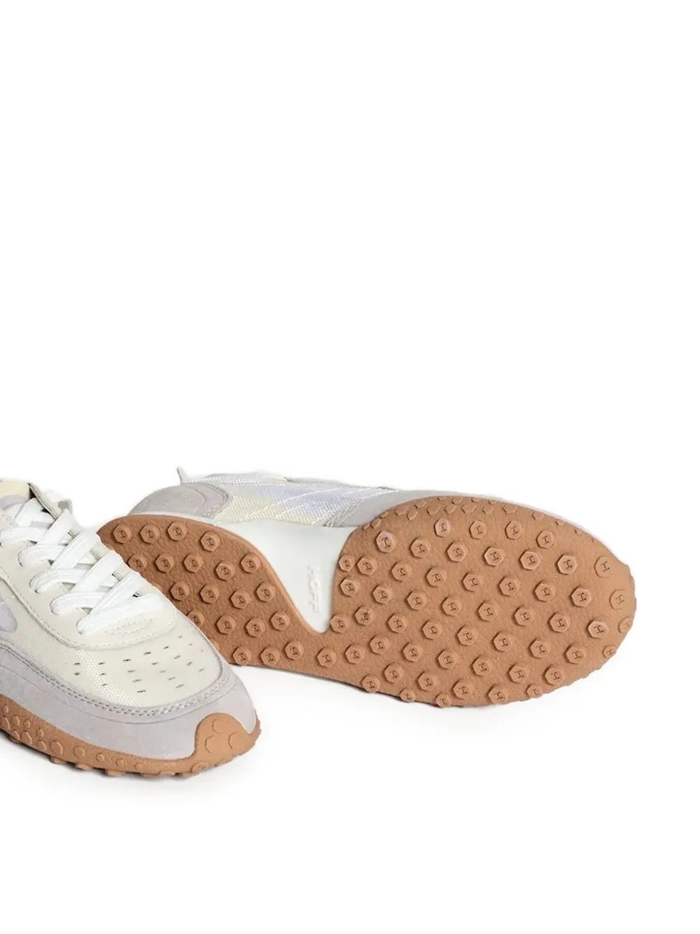 Hoff Mockingbird suède leren sneakers met mesh - Grijs