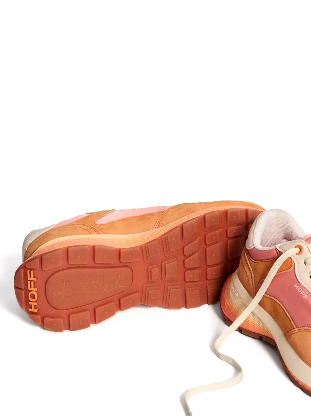 Hoff Suède sneakers Oranje