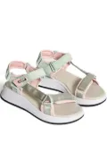 Hoff platform strap sandals - Green