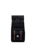 Herschel Supply Co. Little America™ leather-trimmed backpack - Black