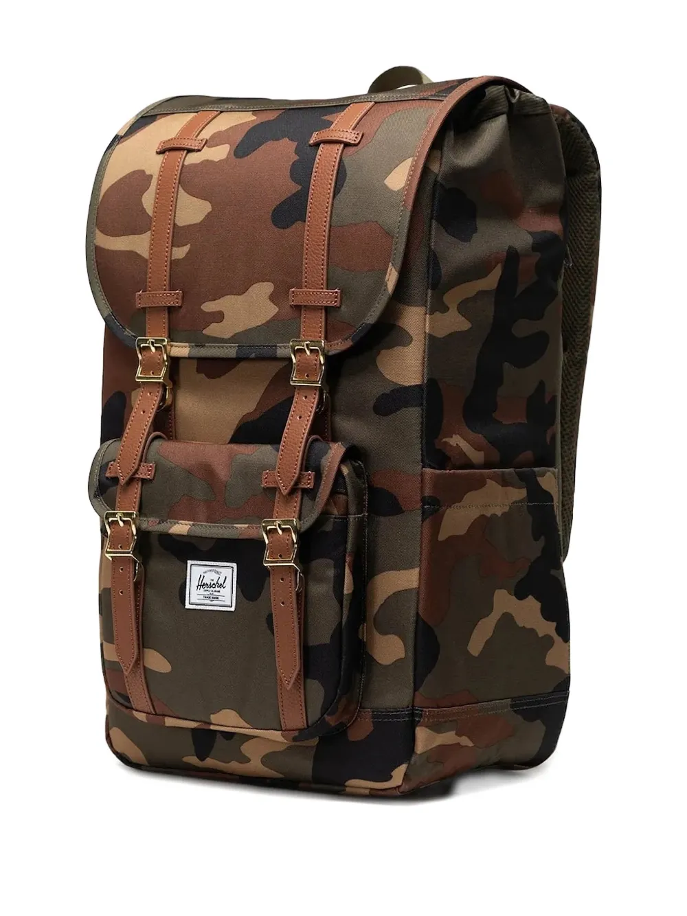 Herschel Supply Co. Rugzak met camouflageprint Groen