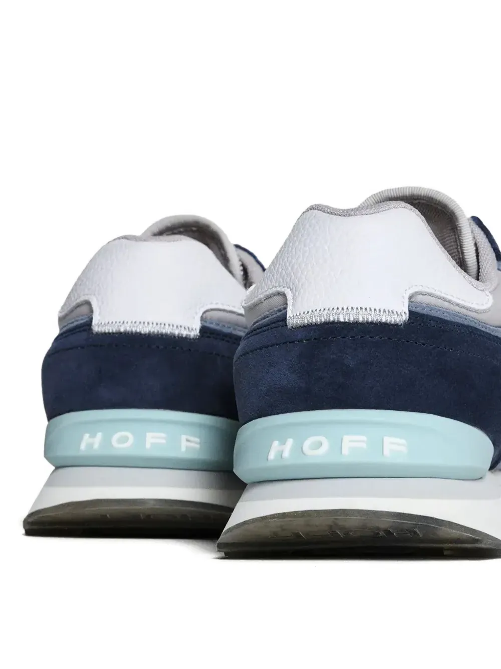 Hoff Alberobello sneakers met suède vlakken Blauw