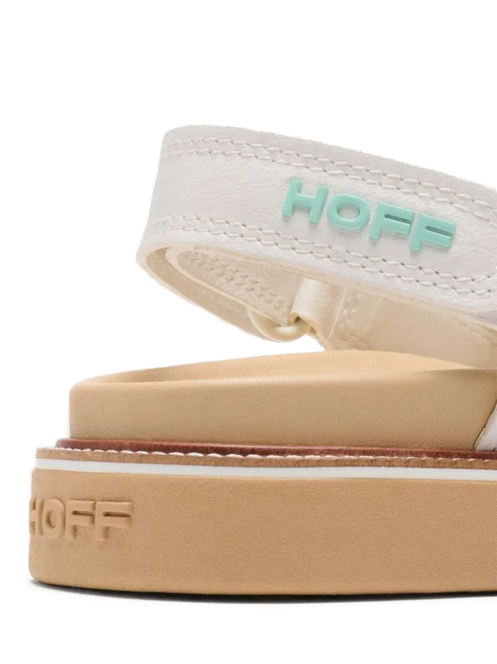Hoff Road flat sandals White