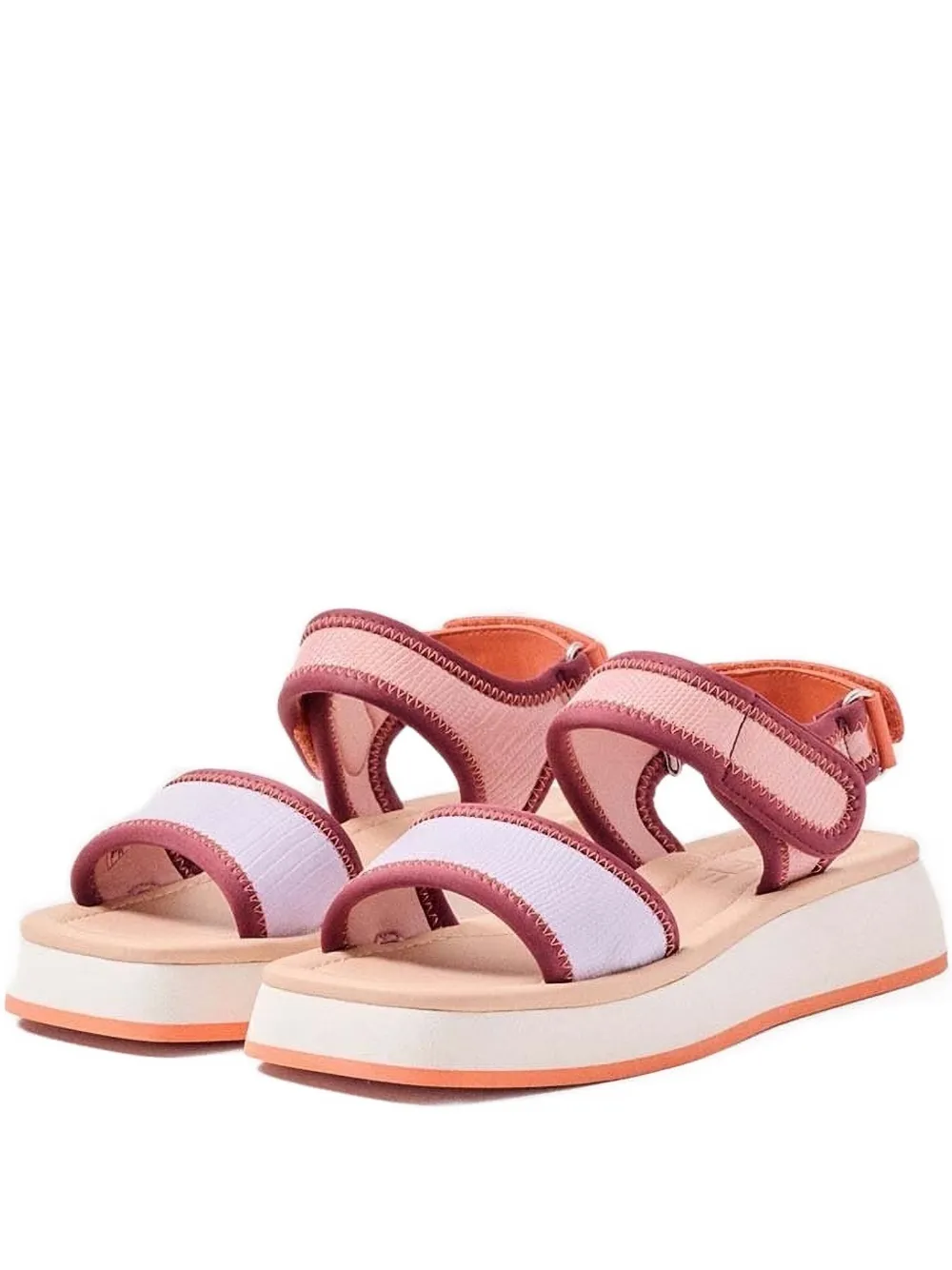 Hoff 40mm Touch-strap Platform Sandals In Pink