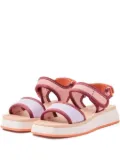Hoff 40mm touch-strap platform sandals - Neutrals