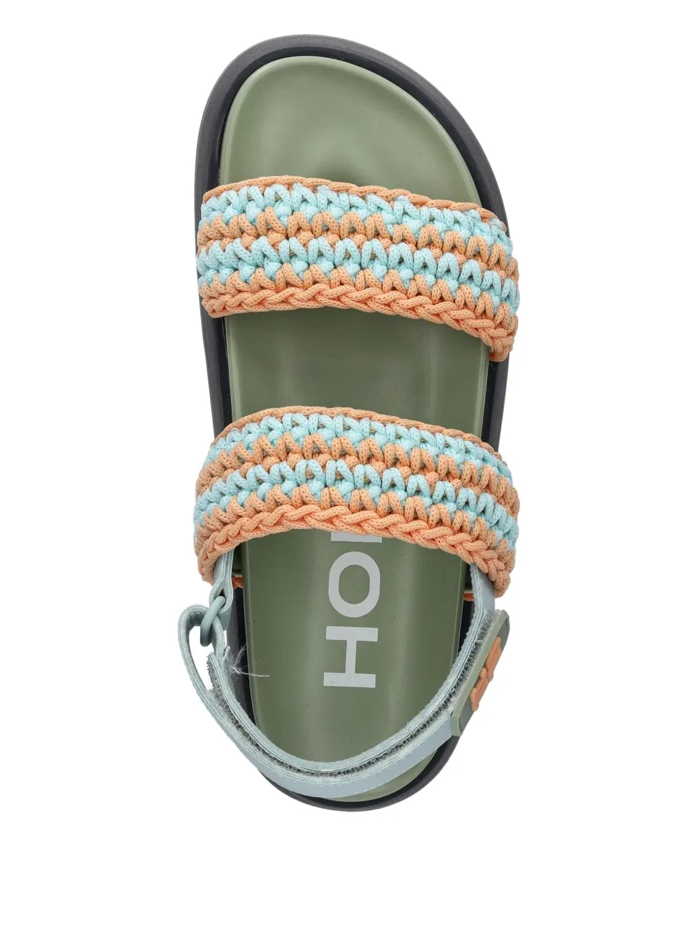 Hoff crochet double-strap sandals | Flat Sandals | Image 2