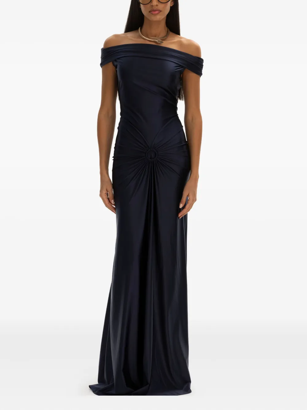 MOOS STUDIO off-shoulder draped gown | Evening Dresses | Image 2
