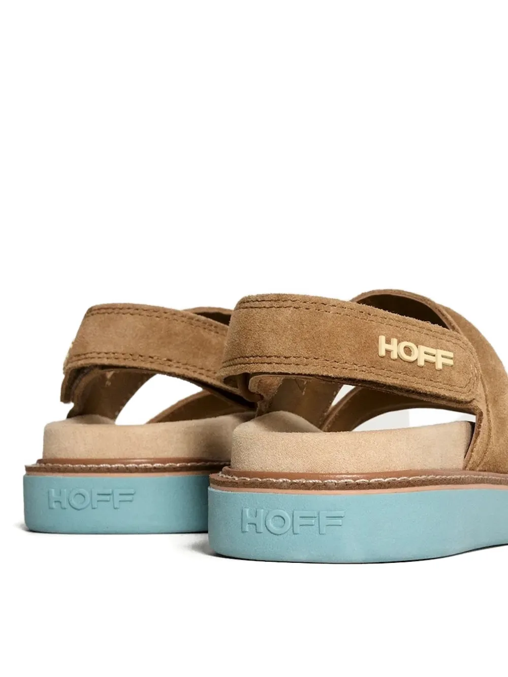 Hoff  Road double-strap suede sandals | Flat Sandals | Image 2