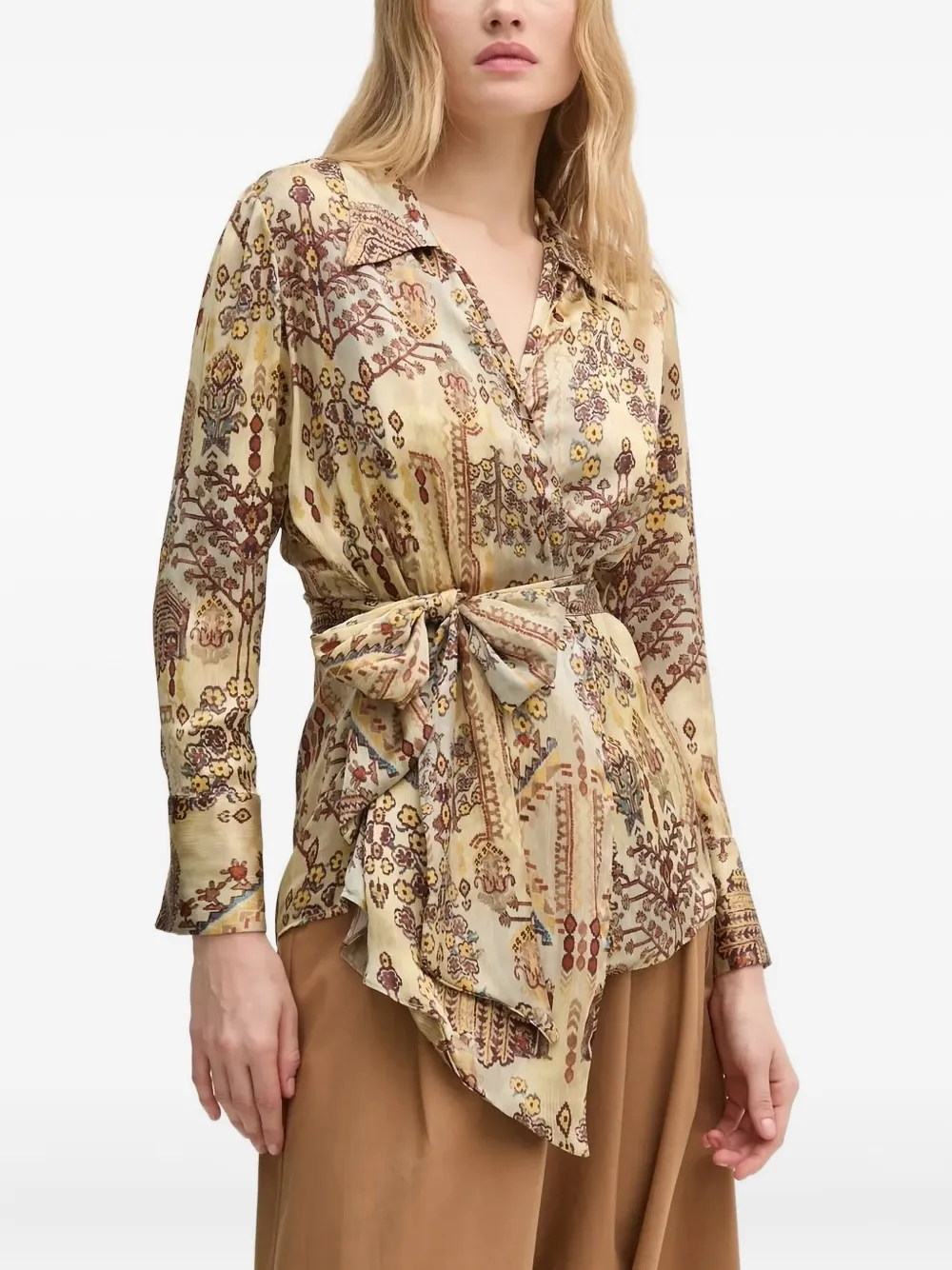 Hoss Intropia Renata Shirt In Neutral