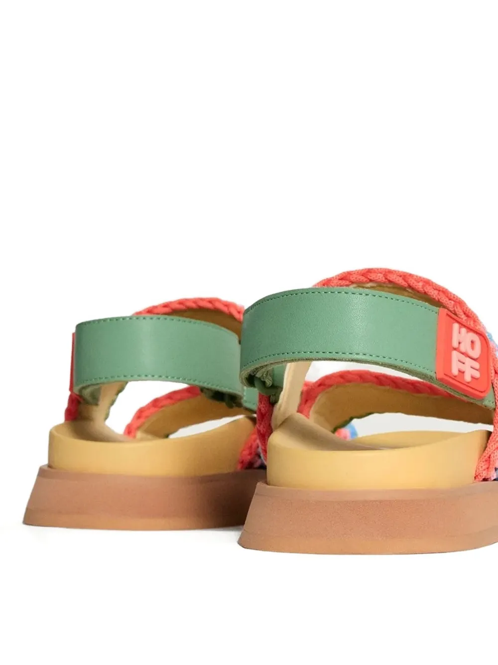 Hoff knitted-strap platform sandals | Flat Sandals | Image 2