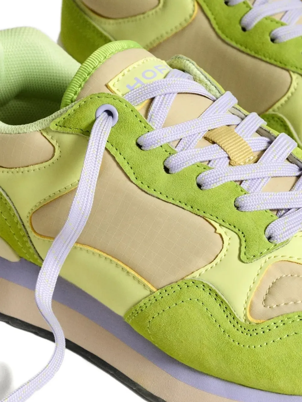 Hoff City Kathmandu panelled sneakers - Groen