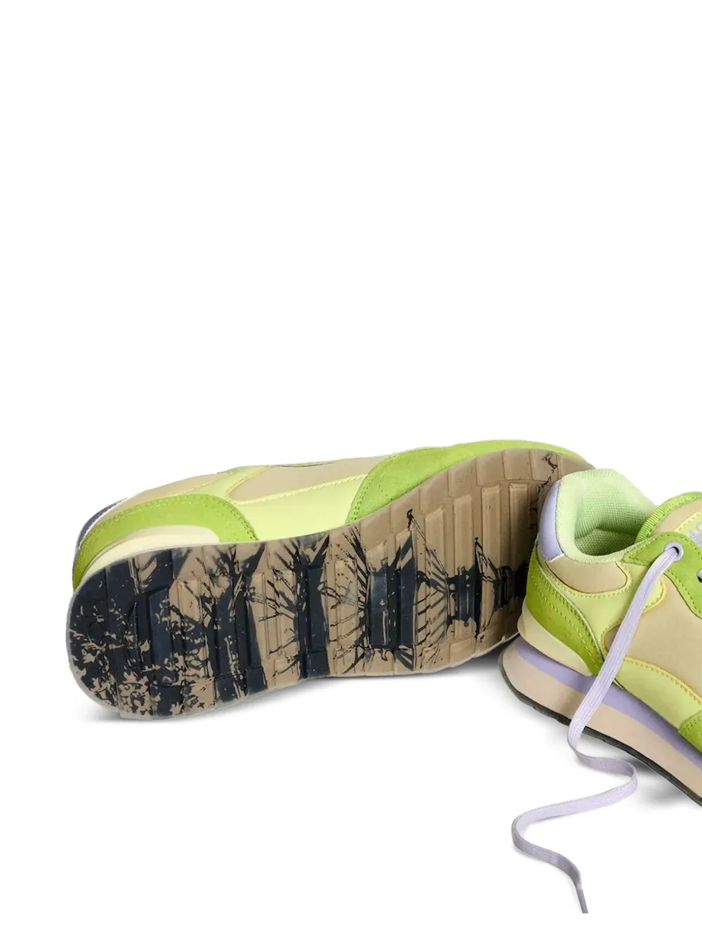 Hoff City Kathmandu sneakers met vlakken Groen
