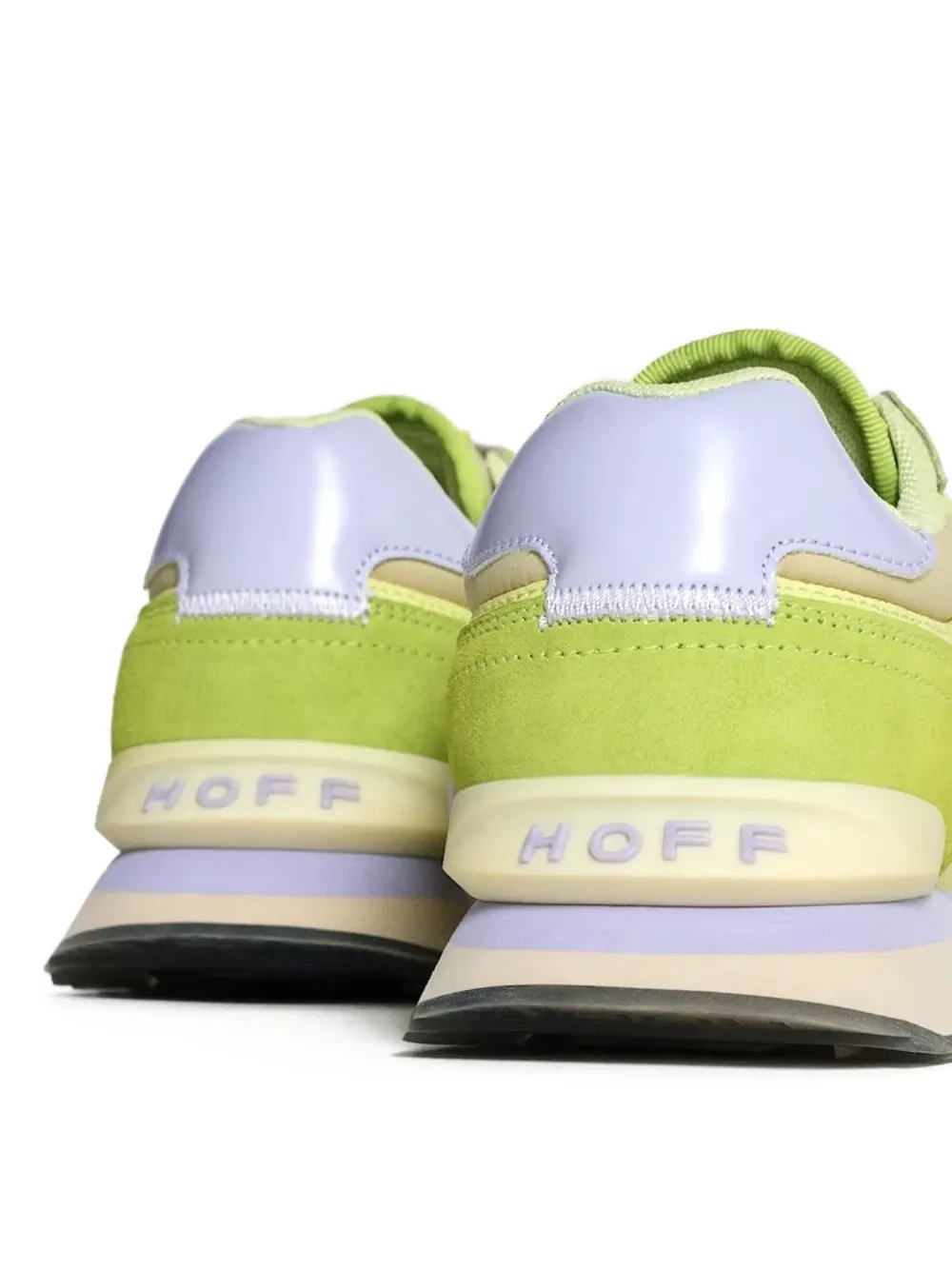 Hoff City Kathmandu sneakers met vlakken Groen