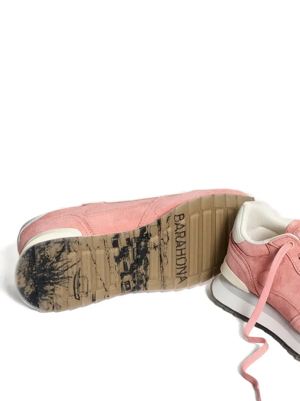 Hoff City Barahona suede sneakers - Roze