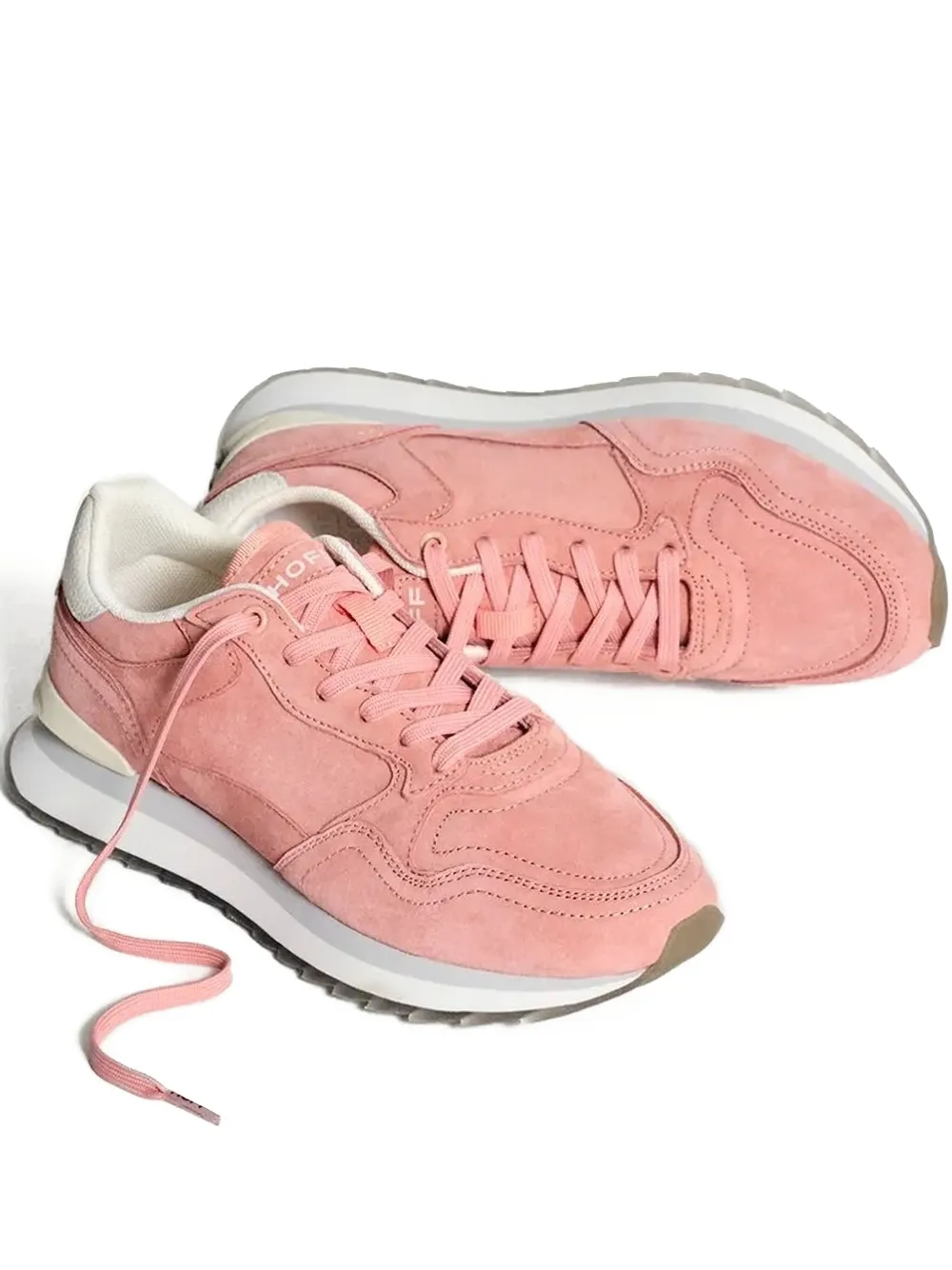 Hoff City Barahona suede sneakers Pink