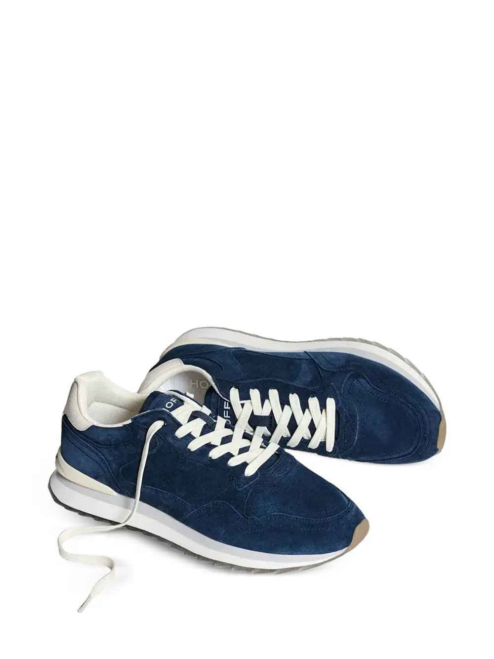 Hoff Riga suède sneakers Blauw