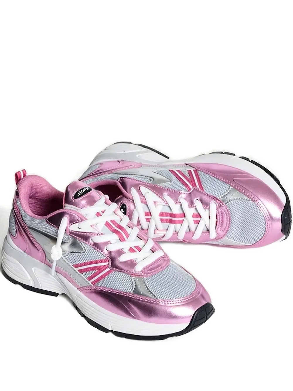 Hoff Iberville Metallic Pink Sneakers In Multi