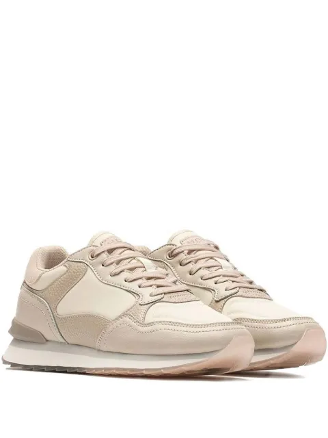 Hoff City Beaufort leather panelled trainers
