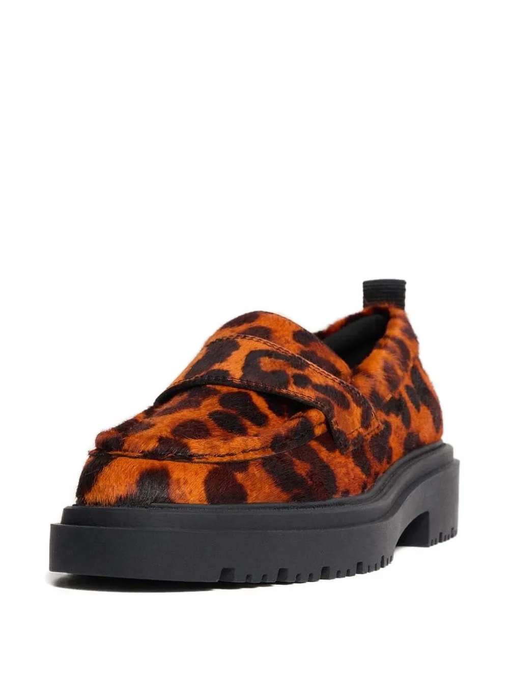 Hoff Leopard-print Platform Loafers In Multi