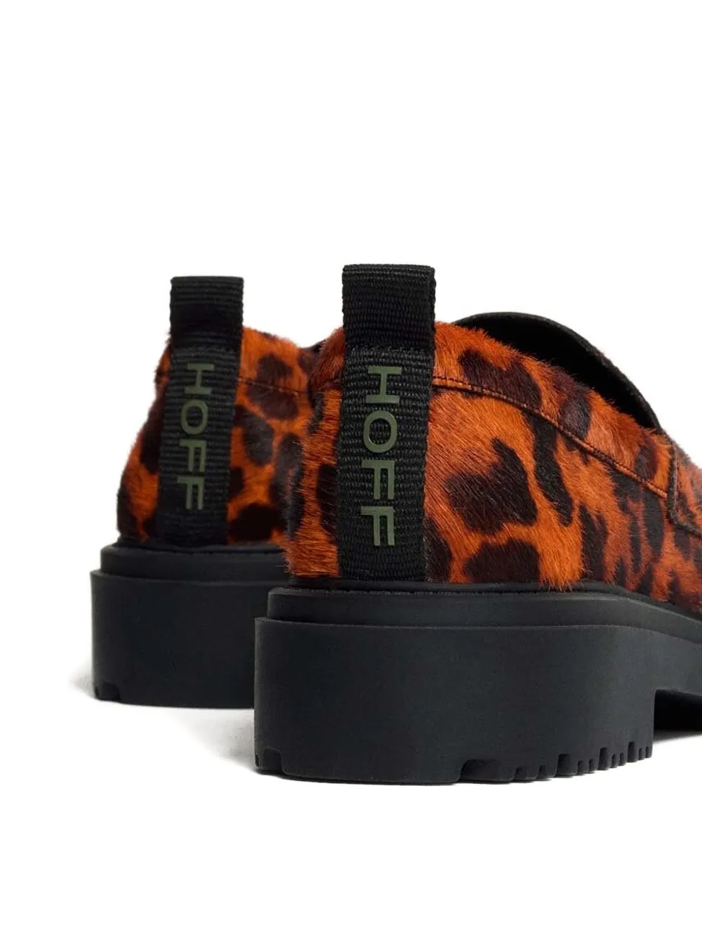 Hoff Leopard-print Platform Loafers In Multi