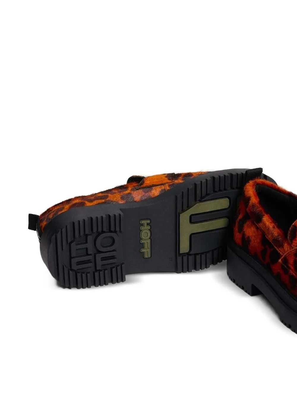Hoff Leopard-print Platform Loafers In Multi