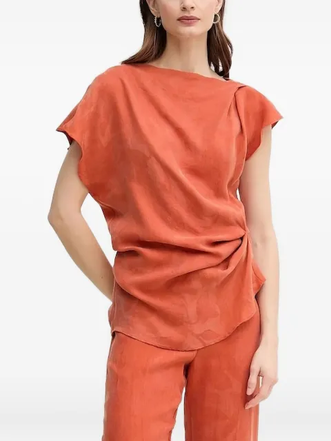 Hoss Intropia draped blouse