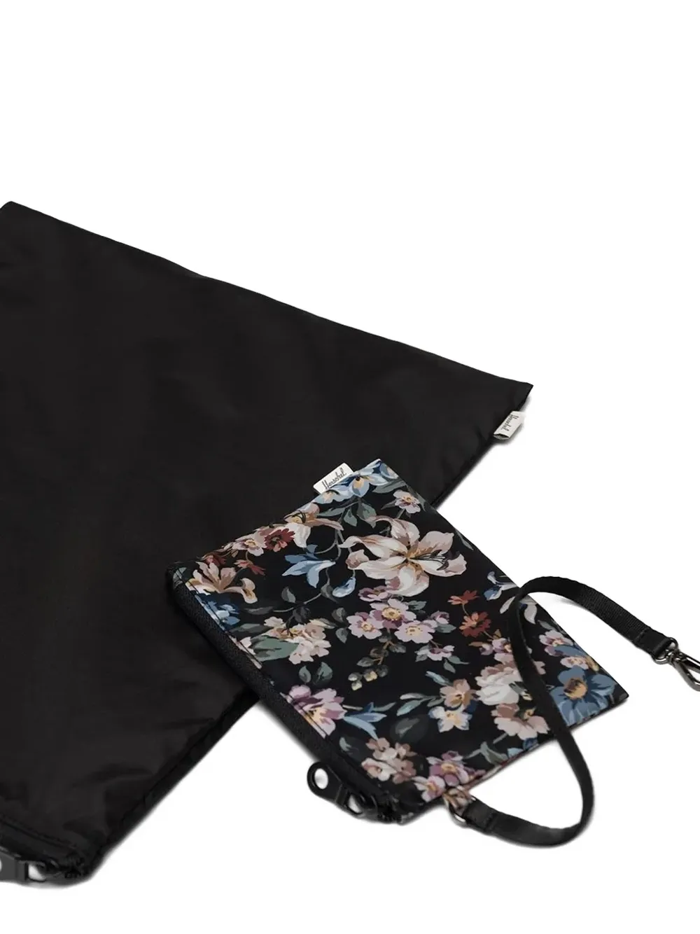 Herschel Supply Co. Reistas met bloemenprint Zwart