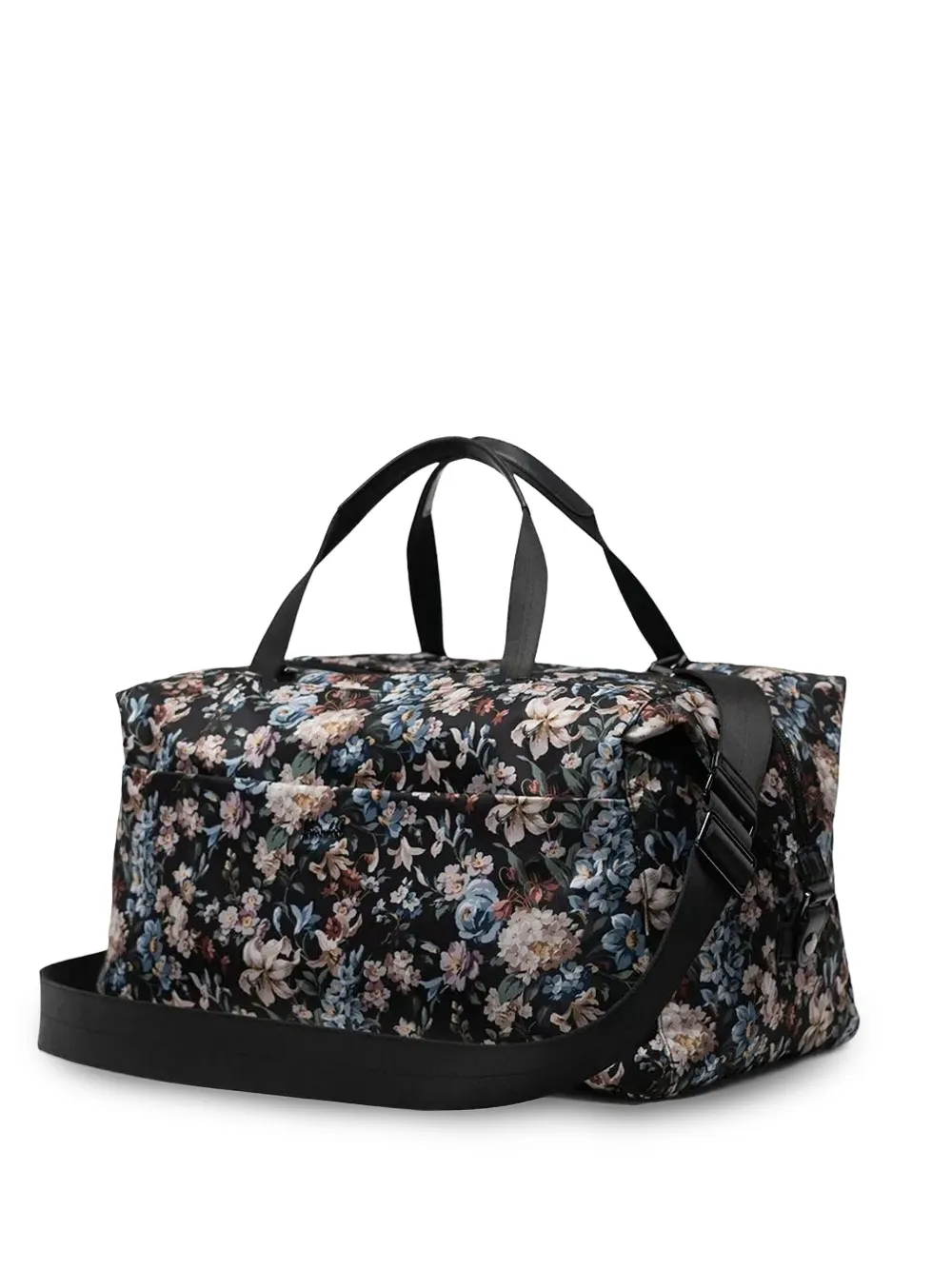 Herschel Supply Co. floral-print luggage holdall | Black | Image 1