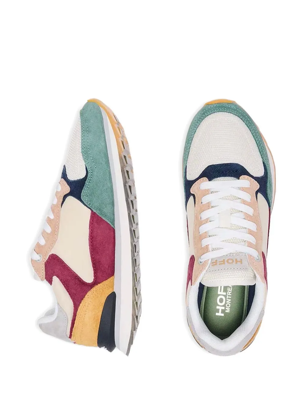 Hoff Montreal multi-panel sneakers Neutrals